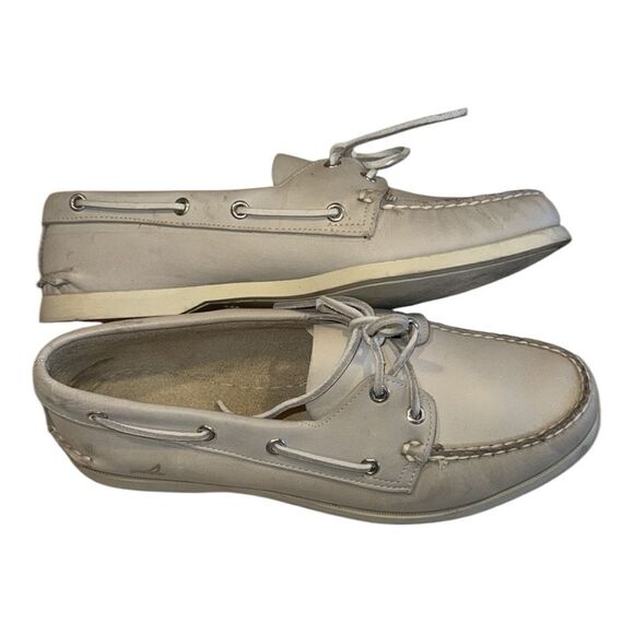Sperry Authentic Original Boat Shoe Cream Men’s Size 10 main image 7